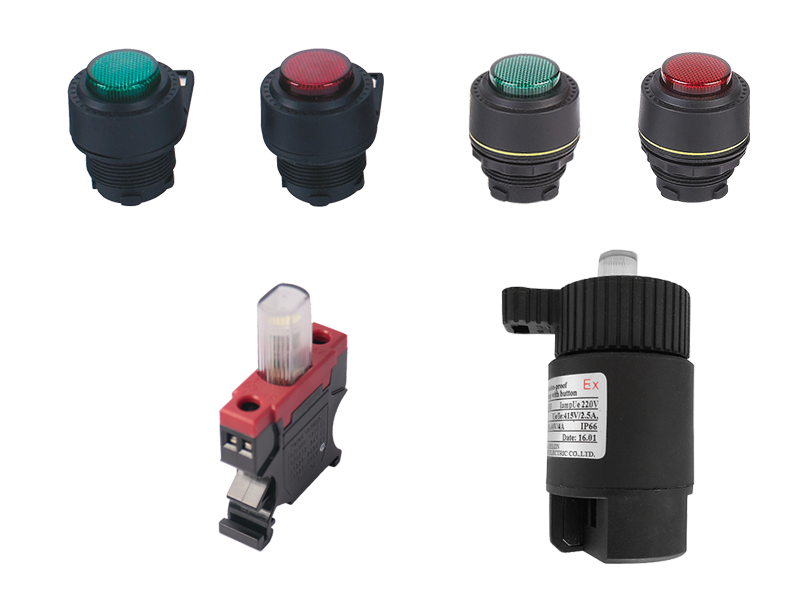 HL0102-(M) Series Explosion-proof Signal Lamp(Board back type)